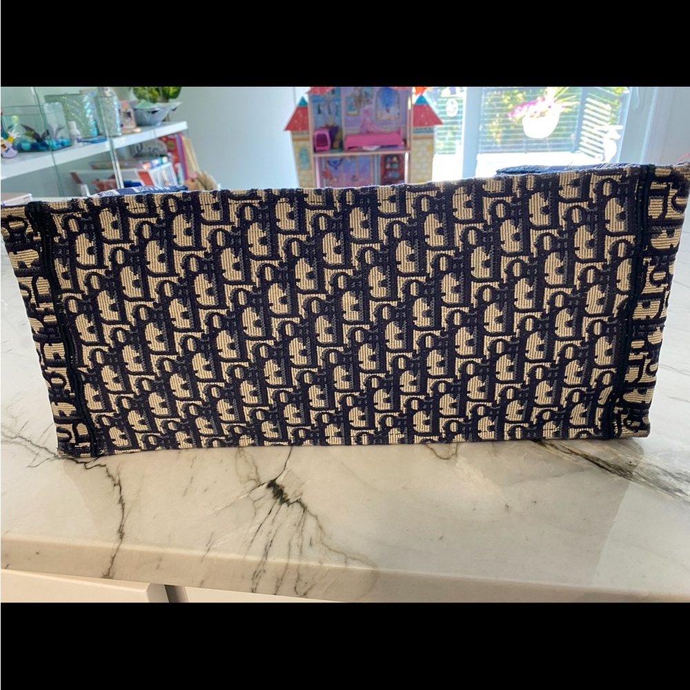Lightly used large size Christian Dior Tote with dust bag - Picture 12 of 16